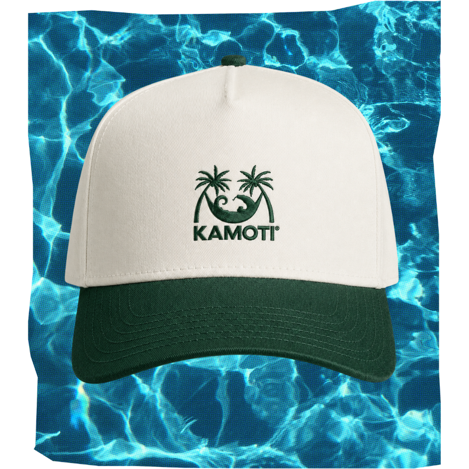 embroidered two-tone hoshi cap