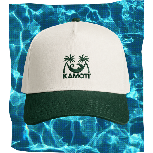 embroidered two-tone hoshi cap